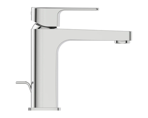 Einhebelmischer für Waschtisch mit Ablaufgarnitur