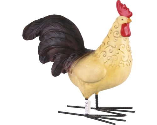 Figurine décorative Lafiora coq h 34 cm