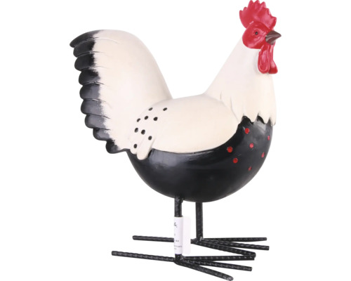 Figurine décorative Lafiora poulet h 28cm