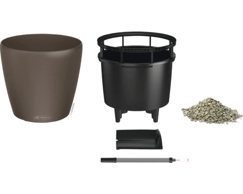Lechuza Classico LS 35 Set complet de pot de fleurs avec accessoires