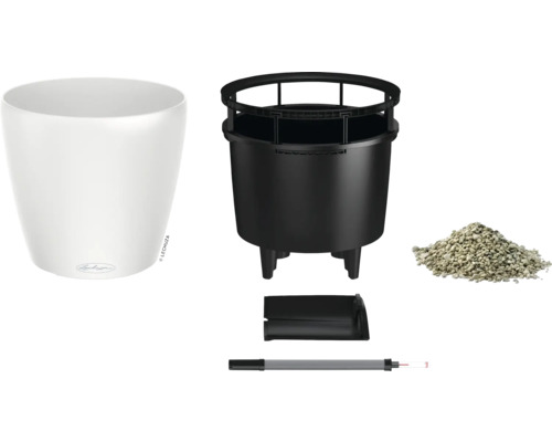 Lechuza Classico 21 Set de pots de fleurs avec système d''irrigation et accessoires