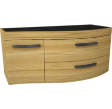Waschtischunterschrank Devo Vena 2.0 rechts BxHxT 110x50x42 cm kitami mountain Griff schwarz