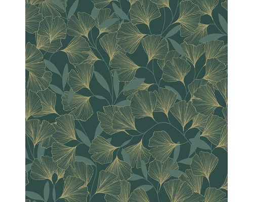 Papier peint à motif de feuilles de ginkgo