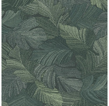 Papier peint avec motif de feuilles