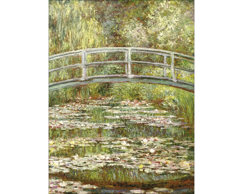 Leinwandbild Claude Monet Bridge 57x77 cm