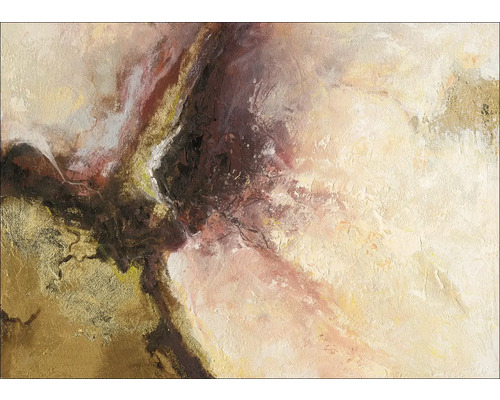 Leinwandbild Original Minimal-Abstract-Gold IV 70x50 cm
