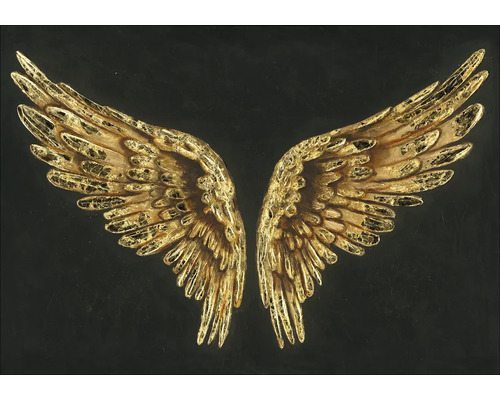 Tableau sur toile Original Golden Wings 100x70 cm