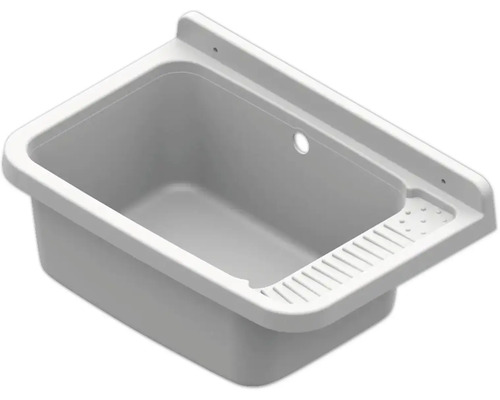 Waschbecken aus Kunststoff zur Wandmontage