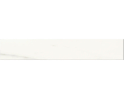 MIRAVA Sockel LUCCA Bianco grau schwarz pol. 10 x 60 cm Keramikfliese
