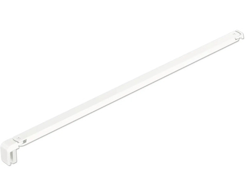 Étrier de stabilisation form&style MODENA trapèze 1200 mm raccourcissable blanc mat