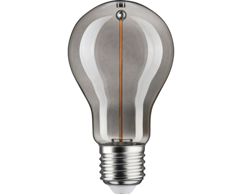 Lampe LED Paulmann Floating Shine A60 E27/2,2 W(6,6 W) verre fumé 60 lm 1800 K