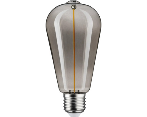 Lampe LED Paulmann Floating Shine ST64 E27/2,8W(10W) verre fumé 90 lm 1800 K