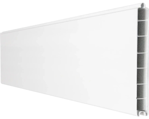 Profilé simple GroJa BasicLine mince 180 x 15 cm blanc