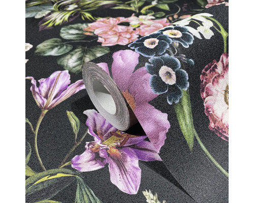 Rolle Vliestapete mit Blumenmuster