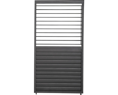 Paroi à lamelles Mirador Classic, Deluxe Plus 300 93 x 235 cm noir