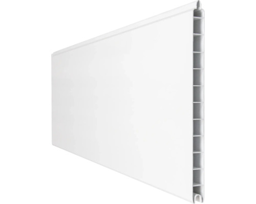 Profilé simple GroJa BasicLine Premium 180 x 28,4 cm blanc