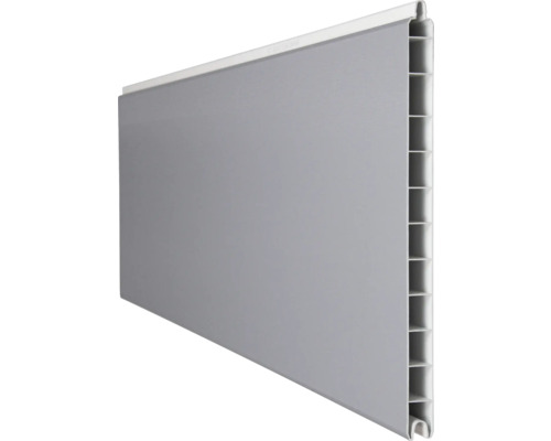 Profilé simple GroJa BasicLine Premium 180 x 28,4 cm gris argent