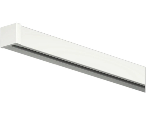 Contour Rail blanc 200 cm, avec kit de fixation