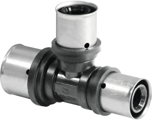 Pressfitting T-Stück PPSU 26 x 20 x 20 mm T-Stück Verbinder aus Metall für Rohre