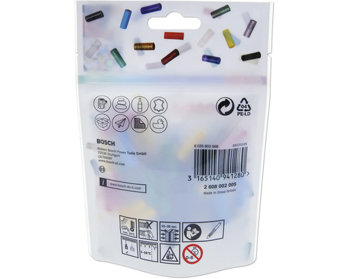 Bâtons de colle thermofusible Bosch dans un sachet