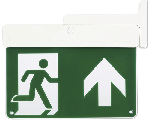 Panneau de secours avec flèche vers le haut