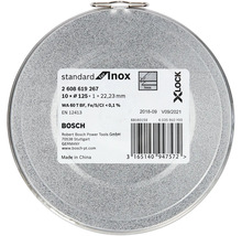 Trennscheibe 10er Dose Ø 125x22,23x1 mm Standard for Inox, X-LOCK Aufnahme-thumb-1