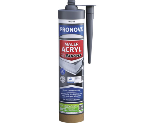 Acrylique de peintre PRONOVA express blanc 280 ml Cartouche Pronova Maler Acryl Express