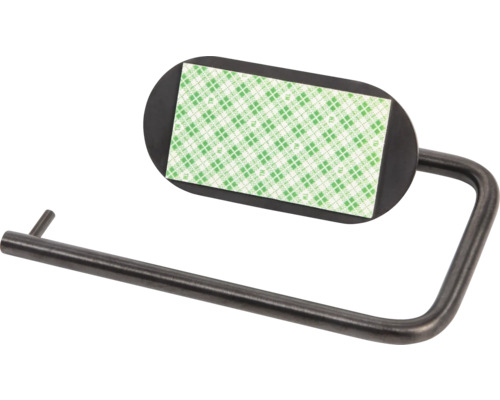 Porte-serviettes mural avec surface adhésive