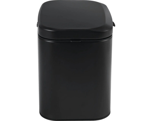 Schwarzer Treteimer für den Innenbereich