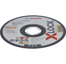 Disque à tronçonner Ø 125x22,23x1 mm Standard pour Inox, fixation X-LOCK-thumb-2