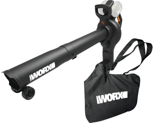 WORX Akku Laubsauger mit Fangsack