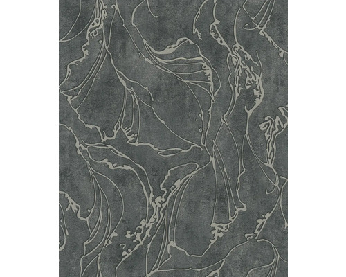 Papier peint intissé 34257 City Glow abstrait noir Papier peint avec motif abstrait dans les tons de gris