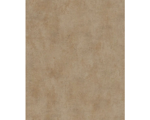 Papier peint intissé 34268 City Glow uni marron Papier peint avec structure d''enduit