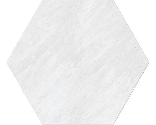 Carreau hexagonal avec structure en marbre