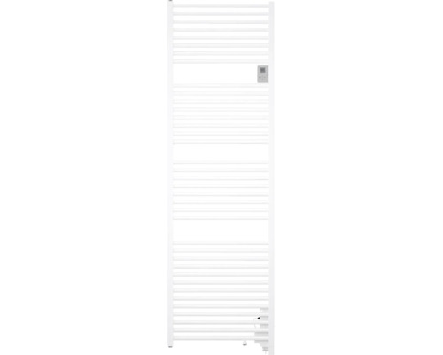 Radiateur de salle de bains électrique Stiebel Eltron BHE 100 Plus 183x55x11,7 cm 1000 watts blanc brillant Sèche-serviettes blanc avec tubes chauffants horizontaux et affichage numérique