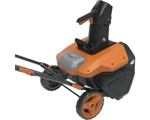 WORX Akku Schneefräse mit Rädern