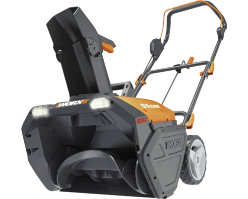 Worx Schneefräse mit 51 cm Arbeitsbreite