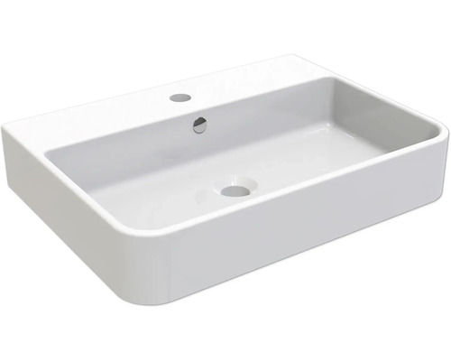 Lavabo standard form&style SAVAII 55,5 x 40 cm blanc brillant