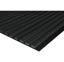 Holzpaneel mit Lattenstruktur zur Wandgestaltung