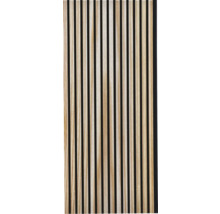 Panneau acoustique mélèze brut massif 1195 x 572 x 19 mm