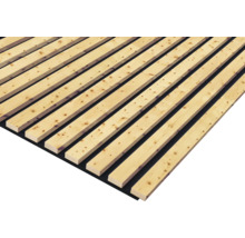 Panneau acoustique cembro brut massif 1195 x 572 x 19 mm