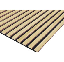 Panneau acoustique pin brut massif 2400 x 572 x 19 mm