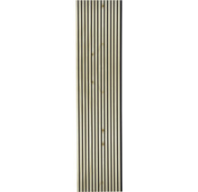 Panneau acoustique pin brut massif 2400 x 572 x 19 mm