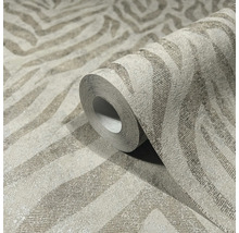 Rouleau de papier peint à motif zébré