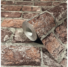 Tapetenrolle mit Ziegelmuster