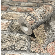 Papier peint à motif de pierres en rouleau