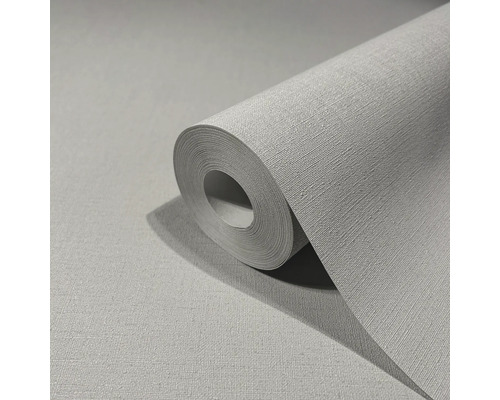 Papier peint intissé 34838 GZSZ aspect textile gris