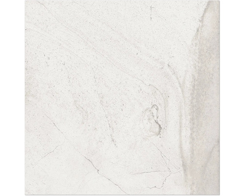 Feinsteinzeug Wand- und Bodenfliese Serrenti Bianco 60 x 60 x 0,9 cm matt rektifiziert Feinsteinzeug Wand- und Bodenfliese Serrenti Bianco 60 x 60 x 0,9 cm matt rektifiziert