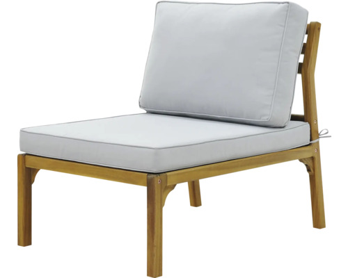Gartenlounge Sessel aus Holz mit Polster