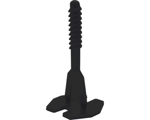 Pattes filetées Akkit pour cylindre rotatif distance entre les joints 2 mm 100 pièces noir